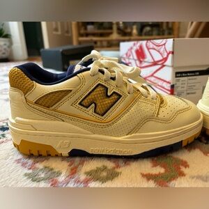 Aime Leon dore NB 550 yellow/Blue size 4 men’s women’s 5.5